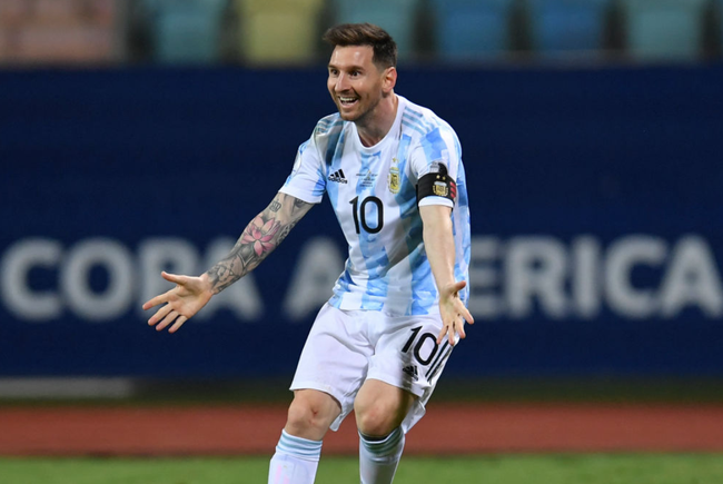 美洲杯-梅西2传1射劳塔罗破门 阿根廷3-0厄瓜多尔