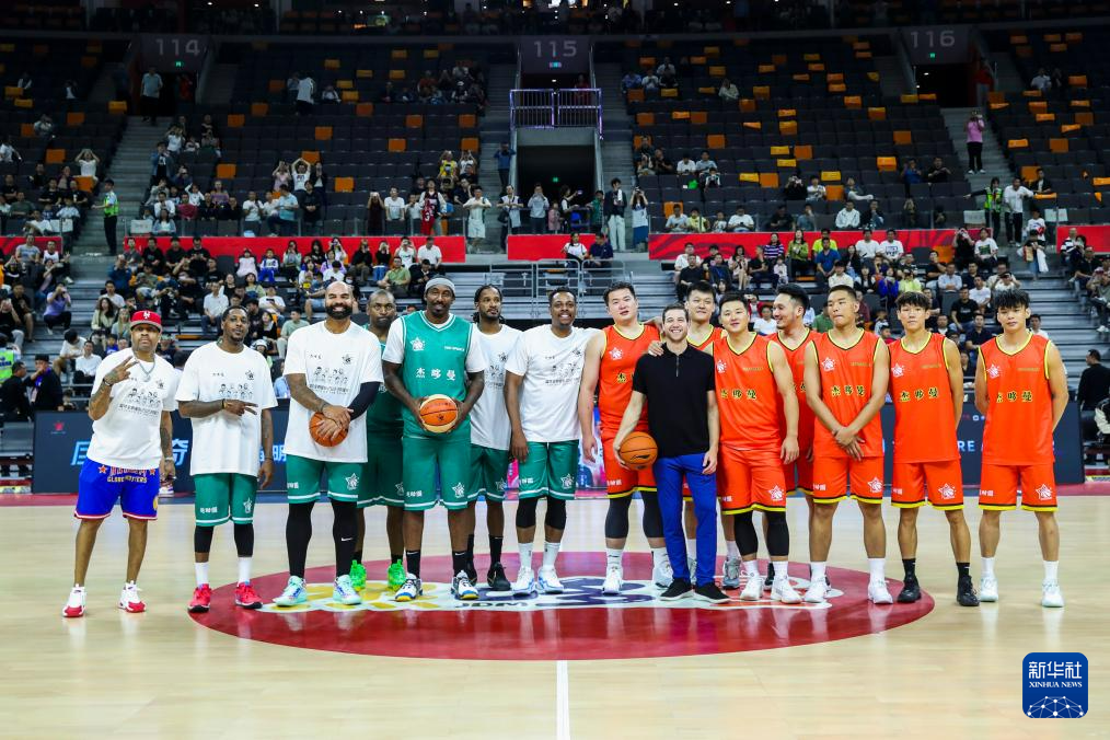 篮球——全明星队2023中国行比赛在东莞举行